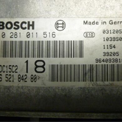 Peugeot 607 2.2 HDi 16V FAP Computer Motormanagement 4HX 2004 1940F9