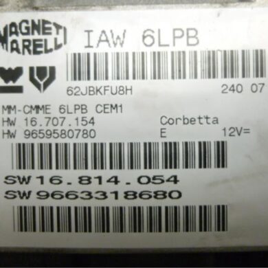 Peugeot 807 2.0 16V Computer Motormanagement RFJ 2007 194376