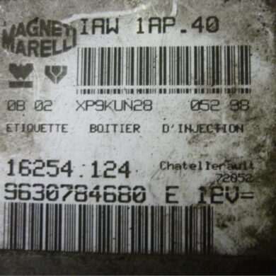 Peugeot 106 1.4 XN,XR,XS,XT Computer Motormanagement KFX 1998 1929RY