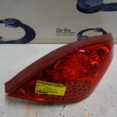 Peugeot 207  Taillight, right 2009 6351CE