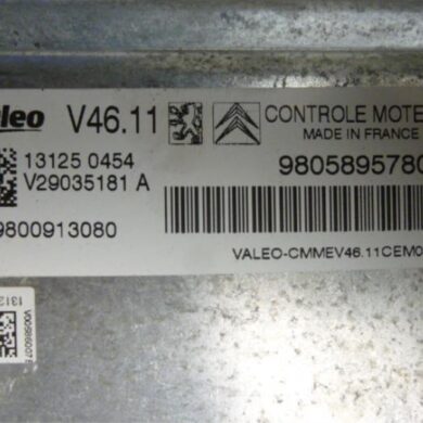 Peugeot 2008 1.2 Vti 12V PureTech 82 Engine management computer HM01-HMZHM01 2013 1610190480
