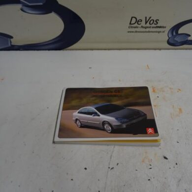 Citroen C5 2.2 HDi 16V FAP Instruction Booklet 2003