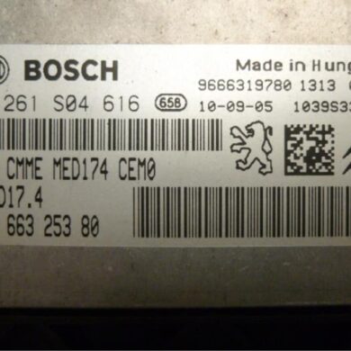 Peugeot 3008 1.6 16V THP 155 Engine management computer 5FV-5FV5F02 2010 1943WG