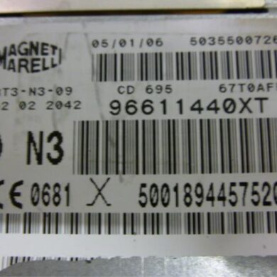 Peugeot 207 1.6 16V GT THP Radio CD player 2007 657488-6564WW