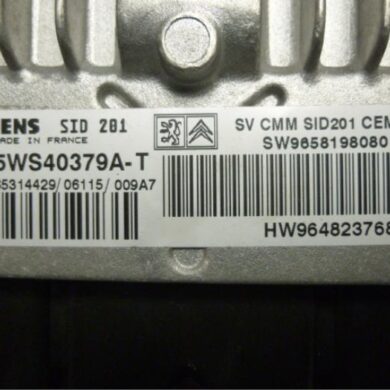 Peugeot 607 2.7 HDi V6 24V Computer Motormanagement UHZ 2006 1939AZ