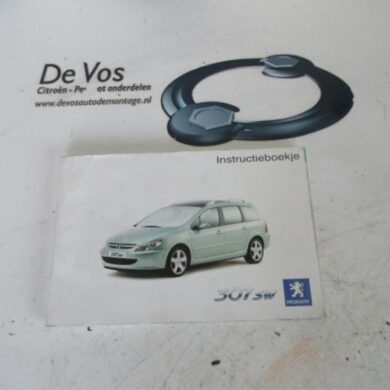 Peugeot 307  Instructie Boekje 2002