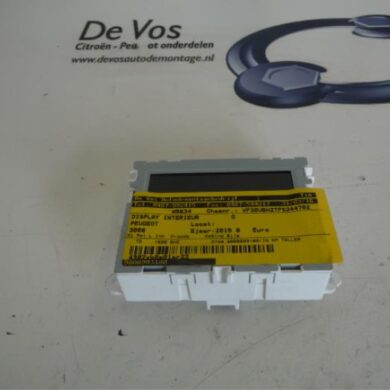 Peugeot 3008  Interior display BHZ-BHZBH01 2015 9808993180