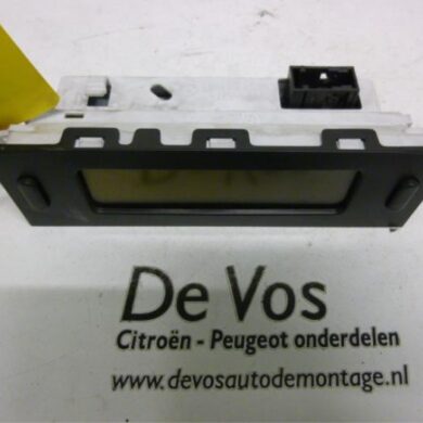 Peugeot 807 2.0 HDi 16V Display Interieur RHT 2004 6155T8-6155T9