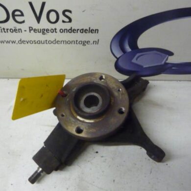 Citroen C4 1.6 16V Knuckle, front left 2007 1606630980-364684