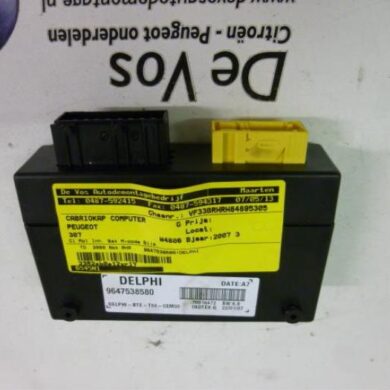 Peugeot 307 2.0 HDIF 16V Cabriokap computer RHR 2007 6545N1