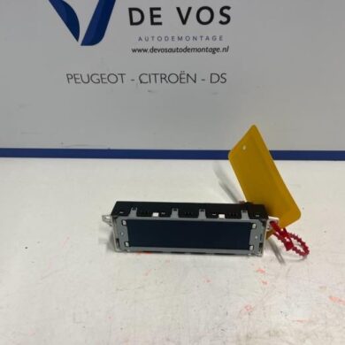 Peugeot 207 1.6 16V Interior display 5FS 2012 9821851780-1607240280-9676655380