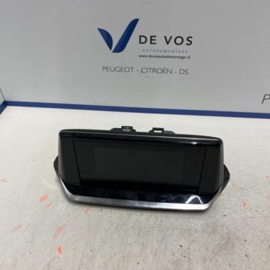 Peugeot 208 1.5 BlueHDi 100 Display Interieur YHY 2020 9838129680-9824617380
