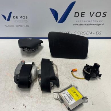 Peugeot 107 1.0 12V Airbag Set+Module 2012 16084059XZ-B0009077XZ-8216JW-16084057XZ-B0009075XZ-6545F6-16084026ZD