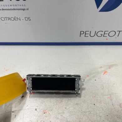 Peugeot 308 1.6 16V THP 155 Interior display 5FV 2010 6593H7-9821851780-6593H8-9666483680