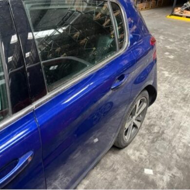 Peugeot 308 1.2 12V e-THP PureTech 110 Rear door 4-door, left 2018 9802165680