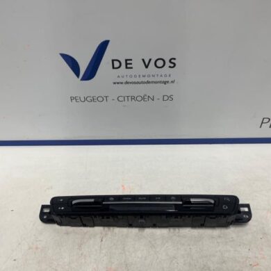 Citroen Jumpy 2.0 Blue HDI 180 Heater control panel 2018 98340420ZD-98081729ZD