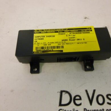 Citroen C4 1.6 e-HDI Computer, miscellaneous 9HR 2011 6579RX