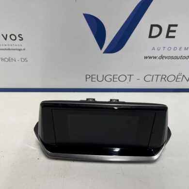 Peugeot 208 1.5 BlueHDi 100 Display Interieur YHZ-YH01 2023 9838129680-9824617380