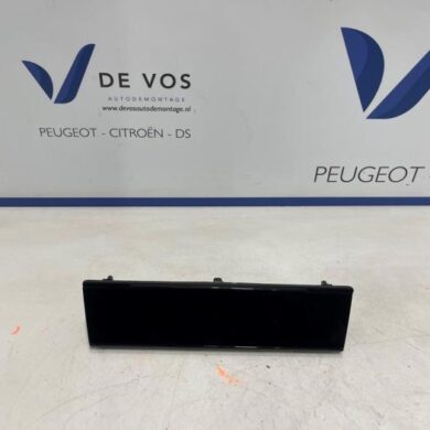 Peugeot 308  Radio control panel 2022 9834362680-9854716080