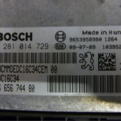 Citroen C4 Picasso 1.6 HDi 16V 110 Computer Motormanagement 9HZ 2009 1943AT-1943AV