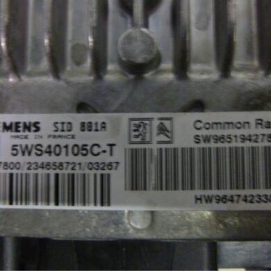 Citroen C5 2.0 HDi 90 Computer Motormanagement RHY 2003 193955