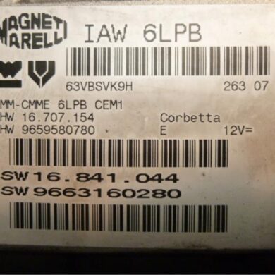 Peugeot 407 2.2 16V Computer Motormanagement 3FY 2008 1942EP