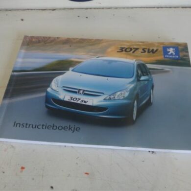 Peugeot 307 1.6 16V Instructie Boekje 2004
