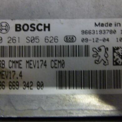 Citroen C4 Picasso 1.6 16V VTi 120 Computer Motormanagement 5FW 2010 1943FT-1943FV