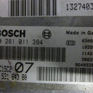 Citroen C5  Computer Motormanagement 4HX 2003 1940F1