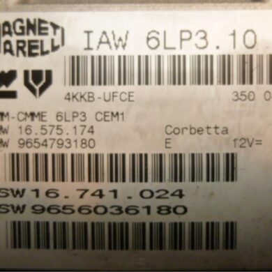 Peugeot 407 2.2 16V Computer Motormanagement 3FZ 2005 1942A0