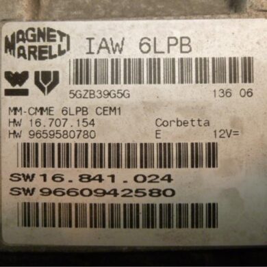 Peugeot 407 2.2 16V Computer Motormanagement 3FY 2007 1939WV