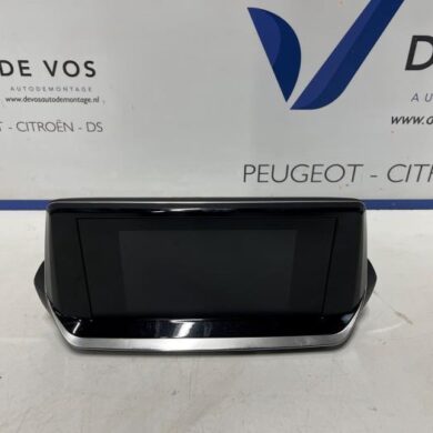 Peugeot 208 1.2 Vti 12V PureTech 100 Interior display HNK-HN05 2020 9838129680