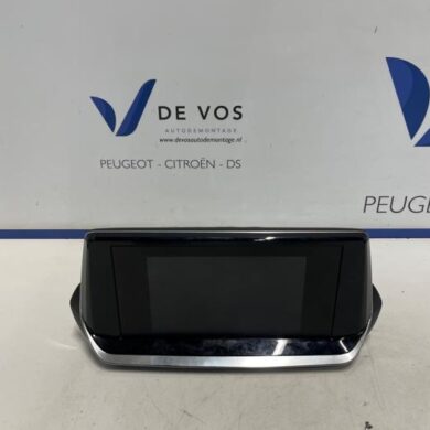 Peugeot 208 1.2 Vti 12V PureTech 100 Display Interieur HNK-HN05 2020 9838129680-9824617380