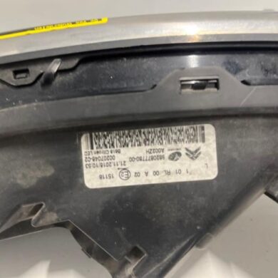 Citroen C3 1.2 12V e-THP PureTech 110 Dagrijverlichting links 2017 9820877780