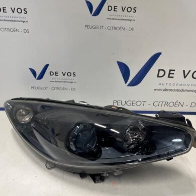 Peugeot 308 1.6 16V GTI Koplamp rechts 2011 1627681480-6206X7-9674040180