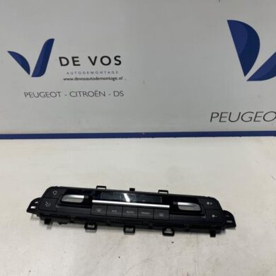 Peugeot Partner 1.5 BlueHDi 100 Heater control panel 2021 98075402ZD-98340419ZD
