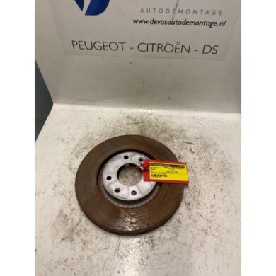 Peugeot 207 1.6 16V THP Bremsscheibe vorne 2007 424984-424917