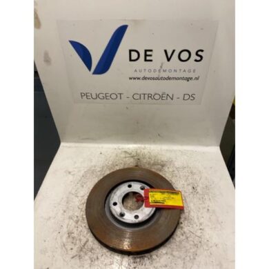 Peugeot Partner 1.6 HDI 90 16V Remschijf voor 2009 424984-424917
